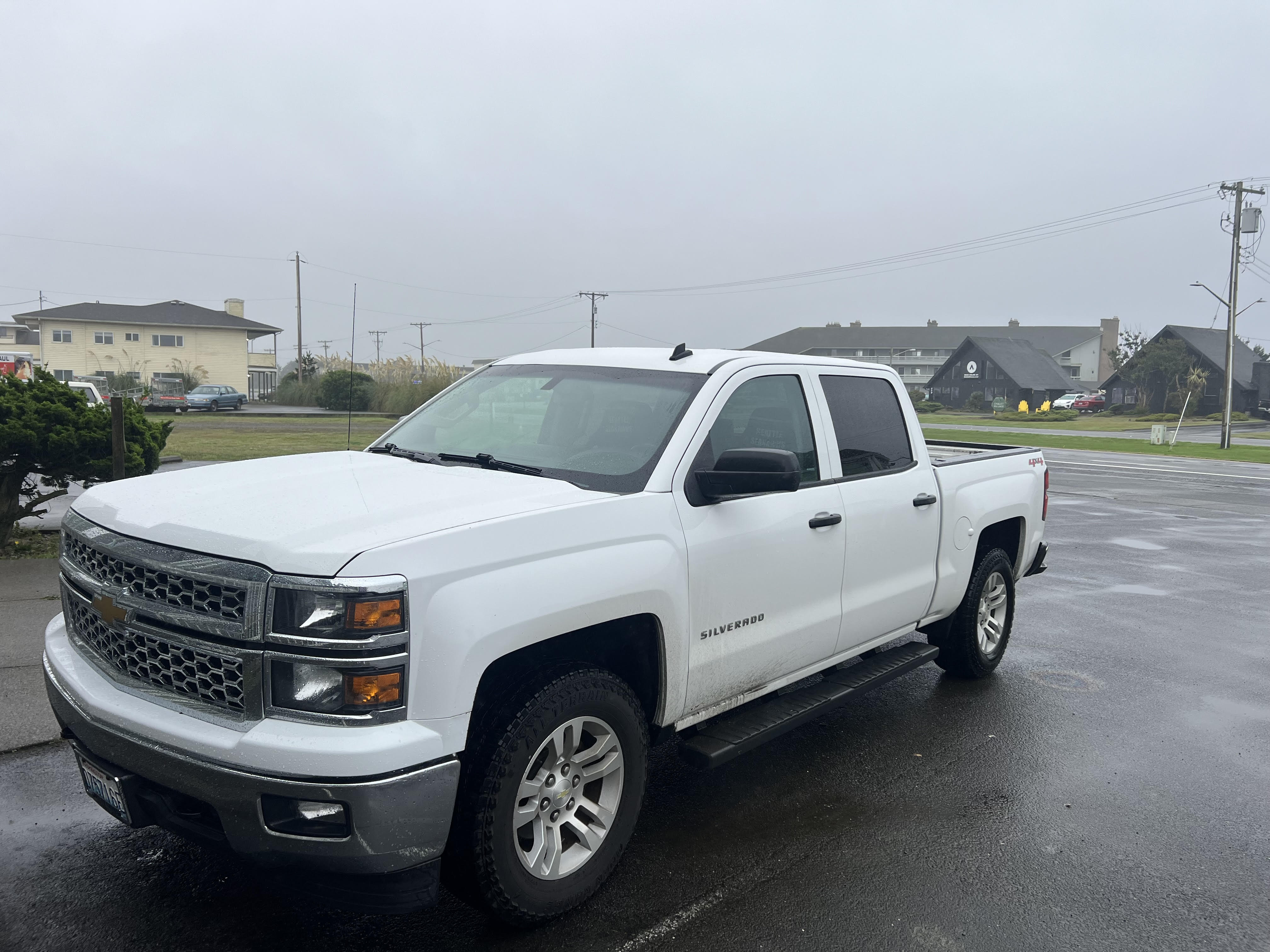 Chevrolet Silverado delivery vehicle side view